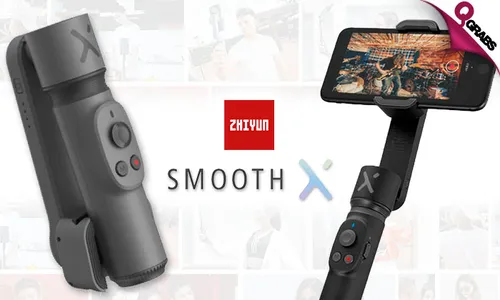 Zhiyun Smooth X Combo Foldable Gimbal!